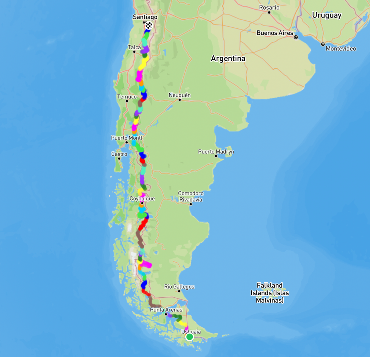 Tout plaquer pour marcher 5000km en Patagonie